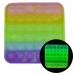 Ігровий набір Sibelly антистрес Pop It Square Glow in Dark (SB-PPIT-SQL-GD)