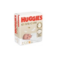 Підгузок Huggies Extra Care Розмір 1 (2-5 кг) 22 шт (5029053583235)