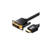 Кабель мультимедійний HDMI M to DVI M 1.0m black Vention (ABFBF)
