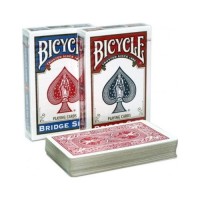 Гральні карти Bicycle Rider Back Bridge Size Standard Index (red, blue) (0086)