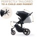Коляска Kinderkraft 2 в 1 Prime 2 Venezian Black (KSPRIM02BLK2000 (5902533922895)