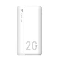 Батарея універсальна Silicon Power QS15 20000mAh PD/18W, QC3.0, Type-C, Micro-USB, 2*USB-A, whi (SP20KMAPBKQS150W)