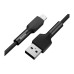 Дата кабель USB 2.0 AM to Lightning 1.0m black Baseus (CALGJ-01)