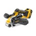 Шліфувальна машина DeWALT XR Li-Ion 18 В 2x5Ah, 198-320 м/хв, стрічка 75х533 мм (DCW220P2)