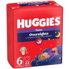 Підгузки Huggies Overnights Pants Трусики 6 15-25 кг 22 шт. (5029053581101)