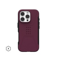 Чохол до мобільного телефона UAG iPhone 16 Pro Civilian Magsafe Bordeaux (114444119049)