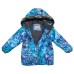 Куртка Huppa MELINDA 18220030 блакитний з принтом 80 (4741468974514)