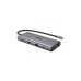 Порт-реплікатор Ugreen Dock CM639 USB3.2 Type-C->1xUSB-A3.2/1xUSB-A3.1/2xUSB-C3.2/RJ45/HDMI/VGA/RJ45/SD/TF+3.5mm PD (45520)