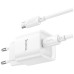 Зарядний пристрій HOCO C146A Charm USB-C PD20W + cable USB-C to USB-C White (6942007630269)