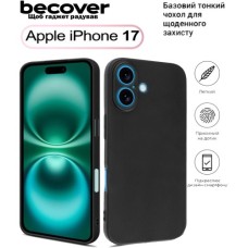 Чохол до мобільного телефона BeCover Apple iPhone 17 Black (713756)