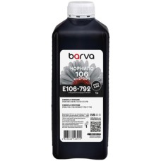 Чорнило Barva Epson 106 1л, Photo Black (E106-792)