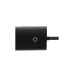 Концентратор Baseus USB-C to 4xUSB 3.0 1.0m black (WKQX030401)