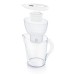 Фільтр-глечик Brita Marella Memo MXPro 2.4л (1.4л води) з фільтр-картриджем 3шт, білий (1061242)