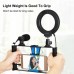 Набір блогера Puluz 4in1 (ring light, mount, phone holder, microphone) (PKT3025L)