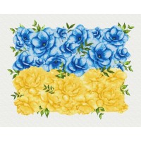 Картина по номерам ZiBi Квітучий прапор ©Svetlana Drab", 40*50 см (ZB.64053)