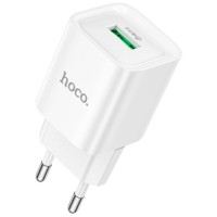 Зарядний пристрій HOCO C145A Charm USB QC3.0 White (6942007630214)