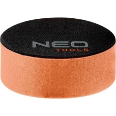 Круг зачистний Neo Tools полірувальний, губка середня, на липучці, 80x25мм (08-975)
