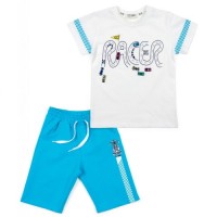 Набір дитячого одягу Breeze з машинками (12103-86B-blue)