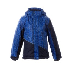 Куртка Huppa ALEX 1 17800130 синій з принтом/темно-синій 104 (4741468986364)