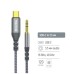 Кабель мультимедійний USB-C to 3.5mm M 1.2m gray ColorWay (CW-CBPDJ071-G)