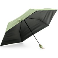 Парасоля Krago складана жіноча RETRO повний автомат зелена (umb-17-003)