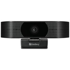 Веб-камера Sandberg Webcam Pro Elite 4K UHD (IMX258) Autofocus USB-A/USB-C Black (134-28)