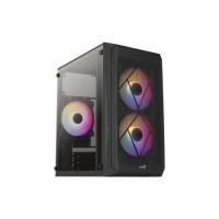 Корпус AeroCool CS-107-A-BK-v2 Black 600W (ACCX-PC14002.11)