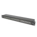 Патч-панель 19" 24xRJ-45 STP cat.6a, 1U, black Digitus (DN-91624S-EA-B)