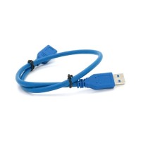 Дата кабель USB 3.0 AM/AF 0.5m blue Voltronic (YT-3.0AM\AF-0.5BL)