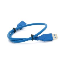Дата кабель USB 3.0 AM/AF 0.5m blue Voltronic (YT-3.0AM\AF-0.5BL)
