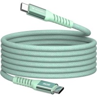 Дата кабель USB-C to USB-C 1.2m Magnetic 60W green Verbatim (31864)