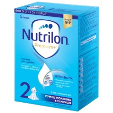Дитяча суміш Nutrilon 2 Premium+ молочна 600 г (5900852047183)