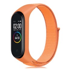 Ремінець до фітнес браслета BeCover Nylon Style для Xiaomi Mi Smart Band 7 Orange (707665)