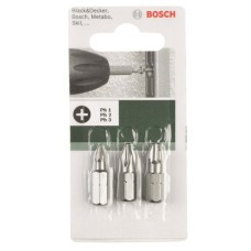 Набір біт Bosch PH1, PH2, PH3, 25мм (2.609.255.964)