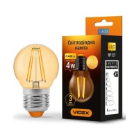 Лампочка TITANUM Filament G45 4W E27 2200K бронза (TLFG4504272A)