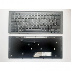Клавіатура ноутбука Sony VGN-SR series черная с темно-серой рамкой UA (178088432)