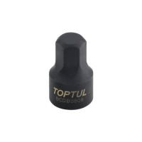 Головка торцева Toptul 1/4" HEX 6мм (цілісна) (BCDB0806)