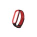 Ремінець до фітнес браслета BeCover Nike Style для Xiaomi Mi Smart Band 5 Black-Red (705153)