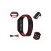 Ремінець до фітнес браслета BeCover Nike Style для Xiaomi Mi Smart Band 5 Black-Red (705153)