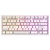 Клавіатура Dark Project ALU81 Terra Nostra PBT RGB Mech G3MS Moonstone White (DPKB_NOSTRA_81_ANSI_WHITE_UA)