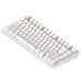 Клавіатура Dark Project ALU81 Terra Nostra PBT RGB Mech G3MS Moonstone White (DPKB_NOSTRA_81_ANSI_WHITE_UA)