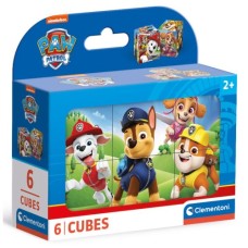 Кубики Clementoni пазл Paw Patrol, 6 елементів (40658)