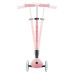 Самокат Globber серії Elite Lights пастельно-рожевий Колеса з підсвічуванням (439-710-3)