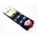 Шкарпетки Bross новорічні зі Святим Миколаєм (21248-6-12-blue)