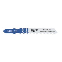 Полотно Milwaukee для лобзика T118BF Bi-Metal, 55мм/ крок зуба 2,0мм,5шт, універсальні (4932340012)
