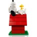 Конструктор LEGO Ideas «Дрібнота»: будка Снупі (21368)
