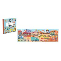 Розвиваюча іграшка Janod Магнітні історії Будівельний майданчик 30 елементів (J05454)