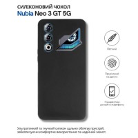 Чохол до мобільного телефона BeCover Silicone Nubia Neo 3 GT 5G Black (714692)
