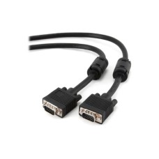 Кабель мультимедійний VGA M to VGA M 1.5m ferrite Cablexpert (CCB-PPVGA-1.5M)