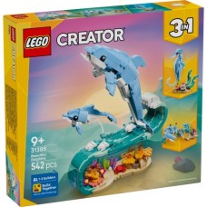 Конструктор LEGO Creator Морські тварини: красиві дельфіни (31385)
